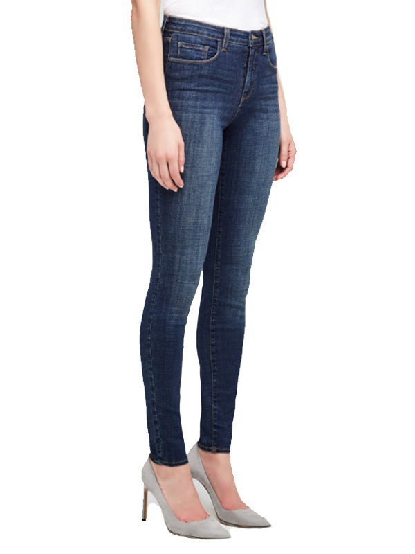 Marguerite High Rise Skinny in Moonseed